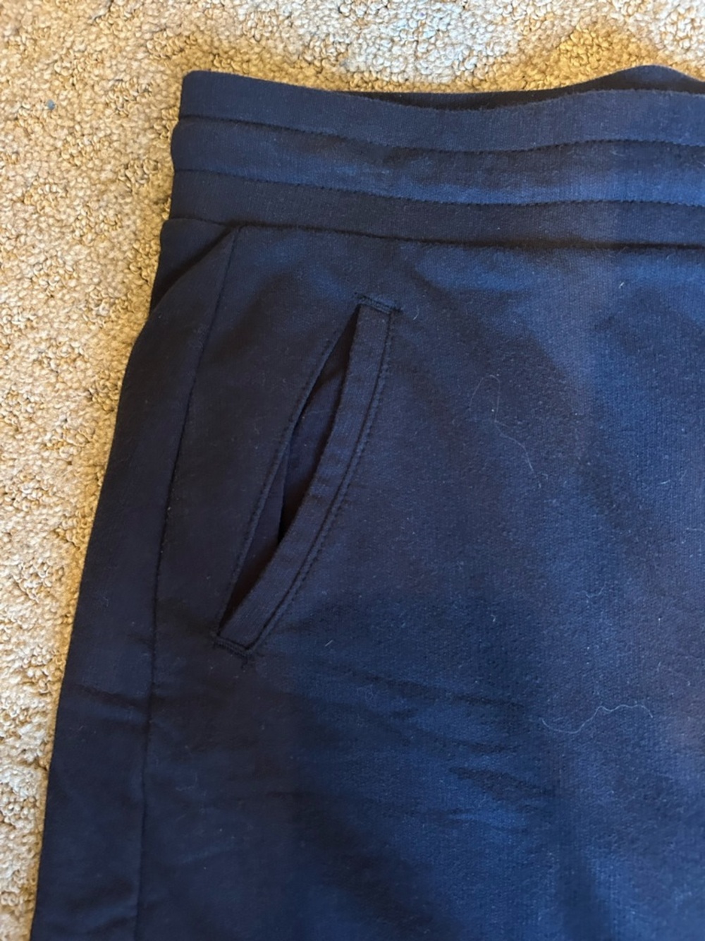 Navy Blue Drawstring Skort - Picture 5 of 5